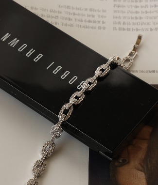 [White Label] Premium Cubic Chic Chain Bracelet
