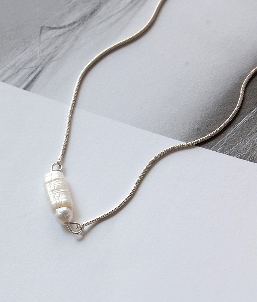 Shugaro Naughty Fresh Water Pearl Pendant Necklace